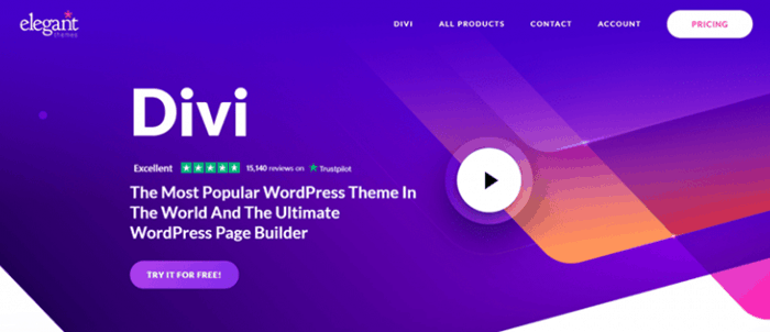 tema divi alternatif pembangun oksigen