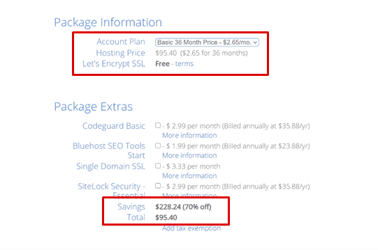 bluehost 2.65 優惠