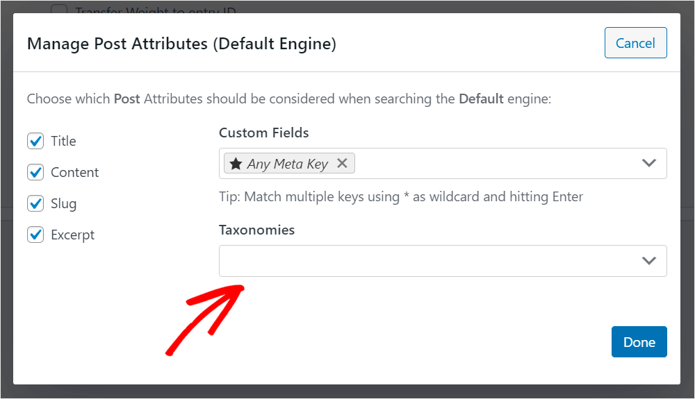 click Taxonomies