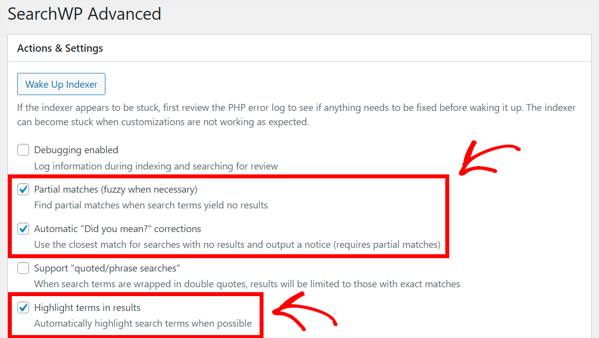 enable advanced features