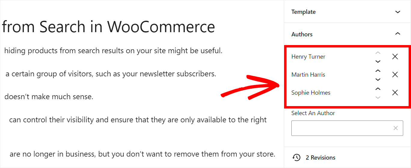 add multiple authors