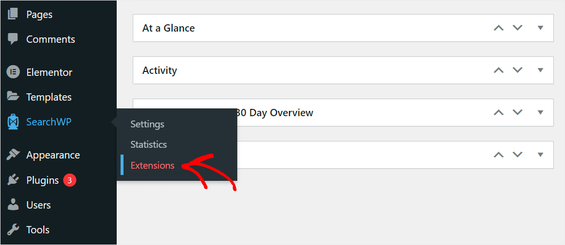 click Extensions