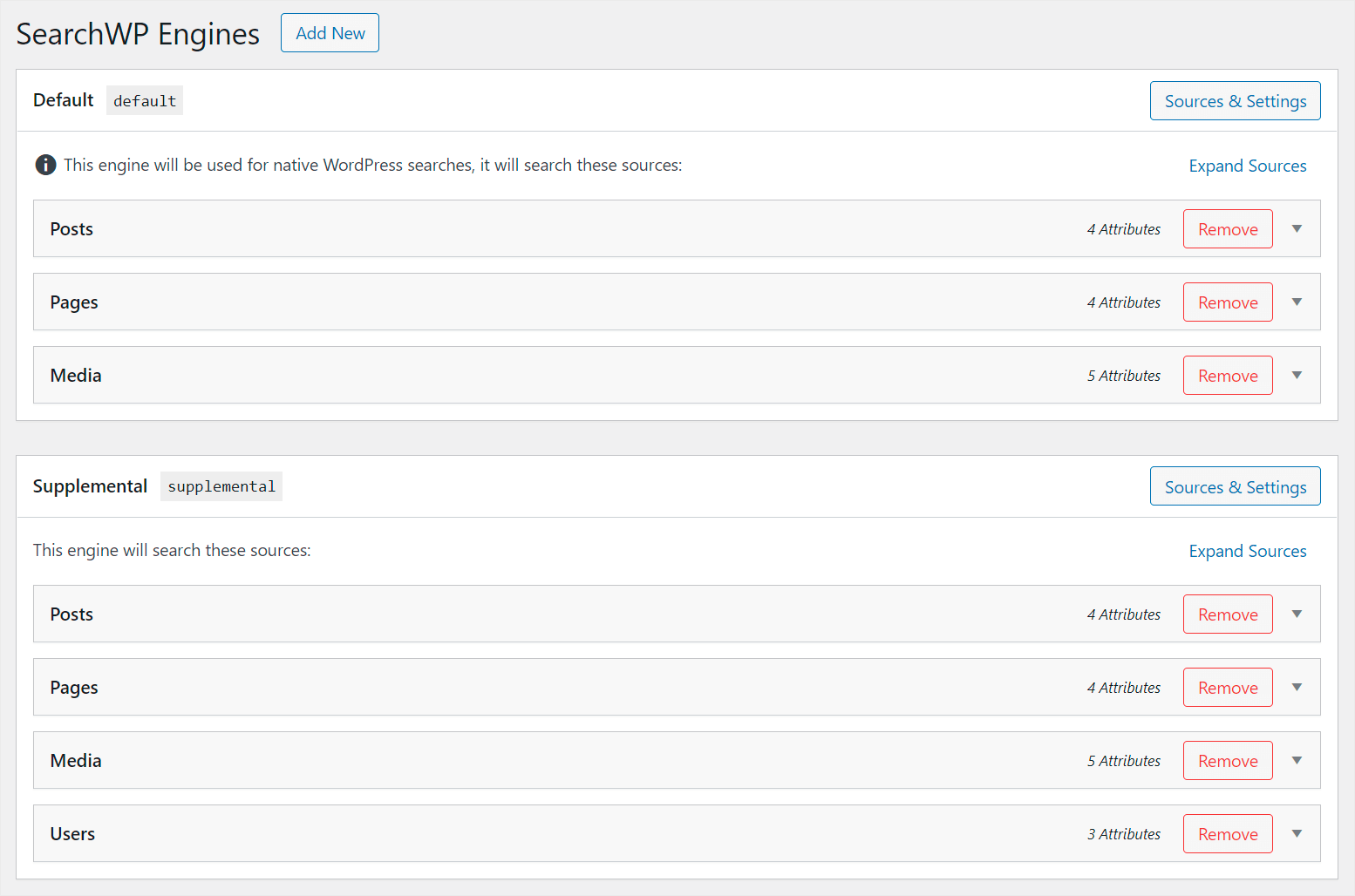 add a supplemental engine