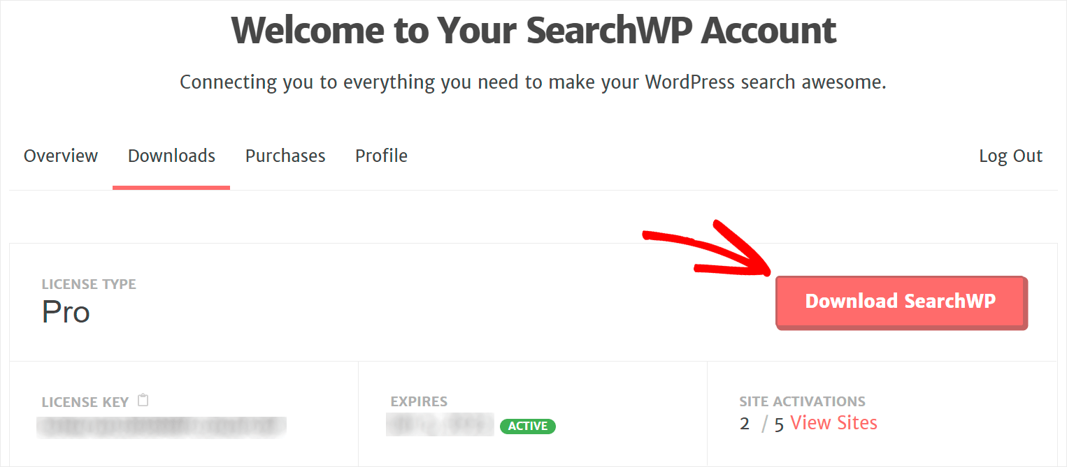 press Download SearchWP