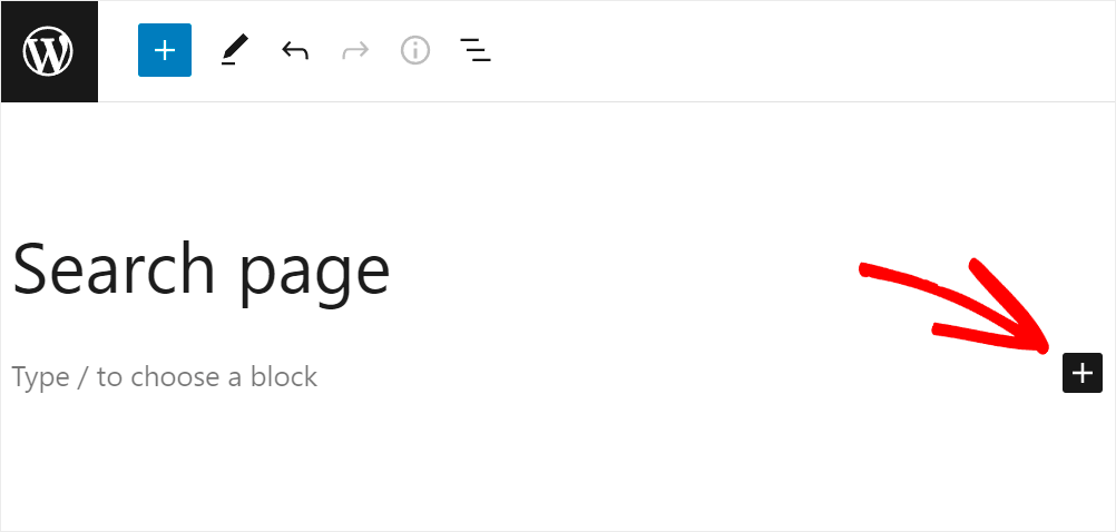 click the Plus button