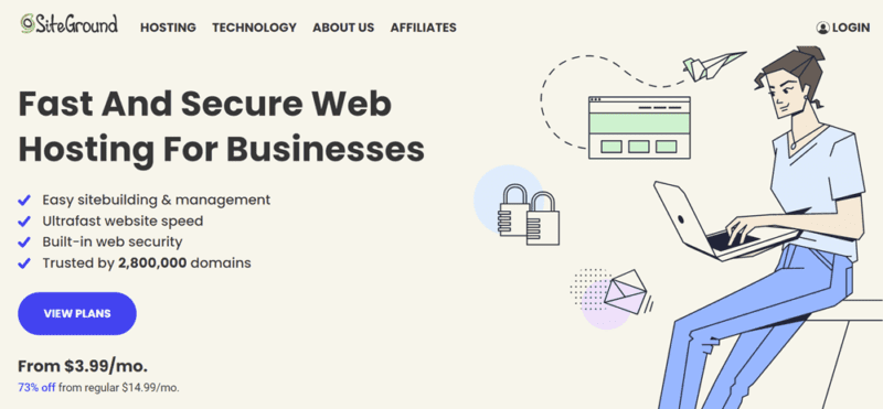 Siteground-Hosting