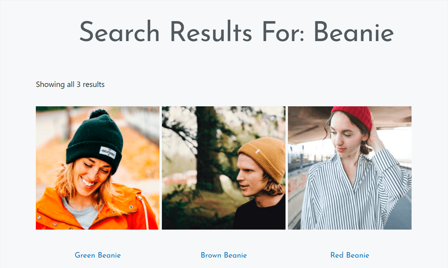 how to create product search in WooCommerce