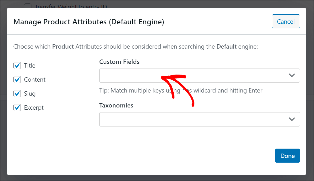remove search sources