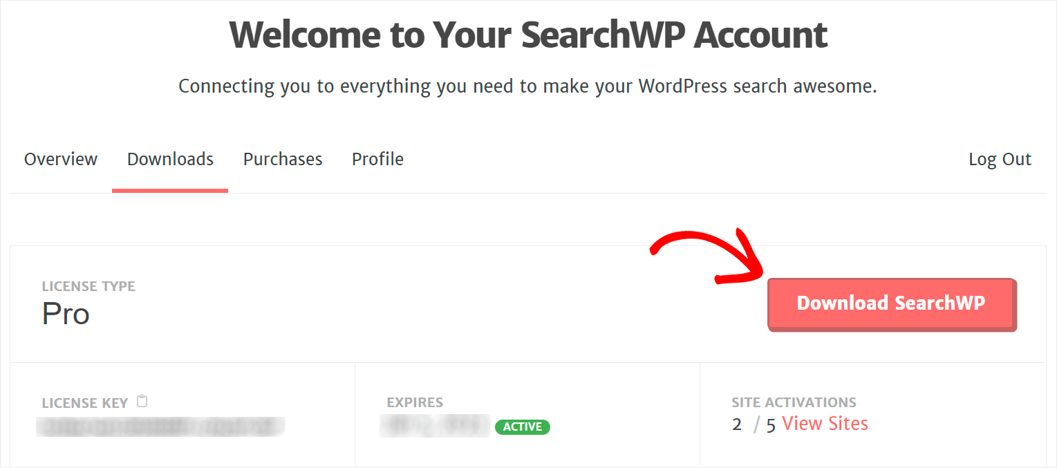 press Download SearchWP