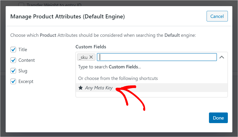click Any Meta Key