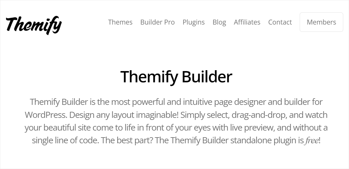 Themify Builder