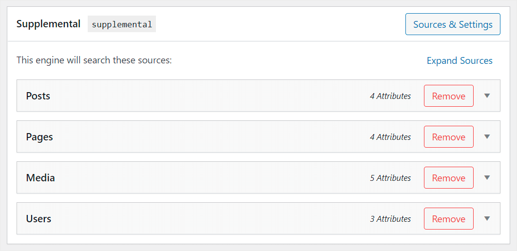 the Supplemental search engine