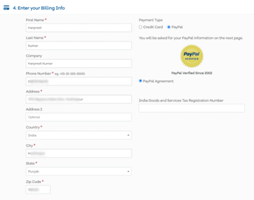 hostgator hesabı oluştur
