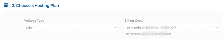 hostgator planları
