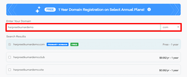 hostgator ücretsiz alan