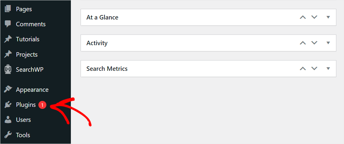 navigate to the Plugins tab