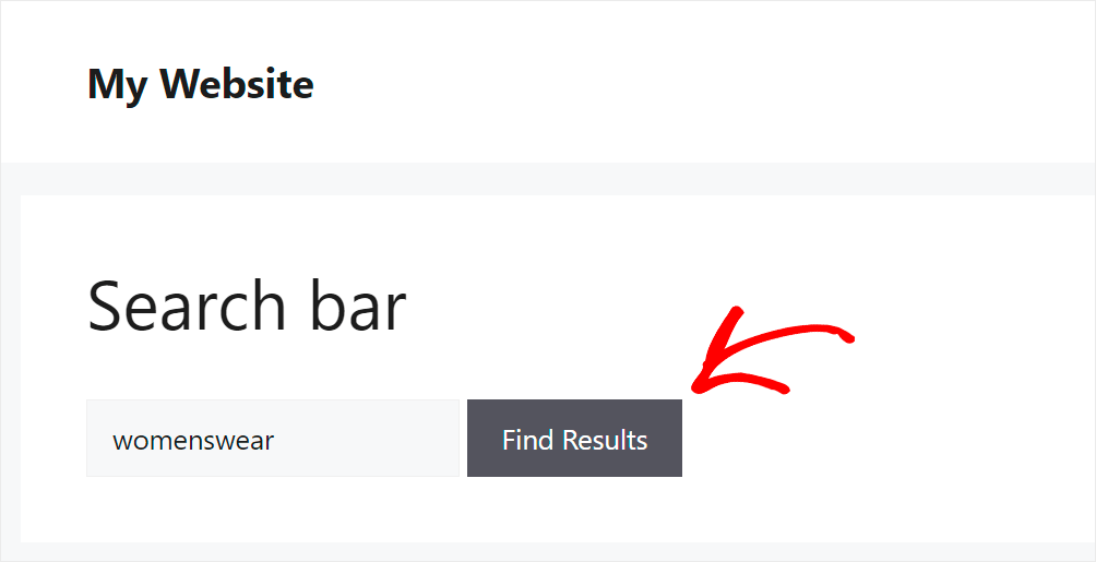 click Find Search