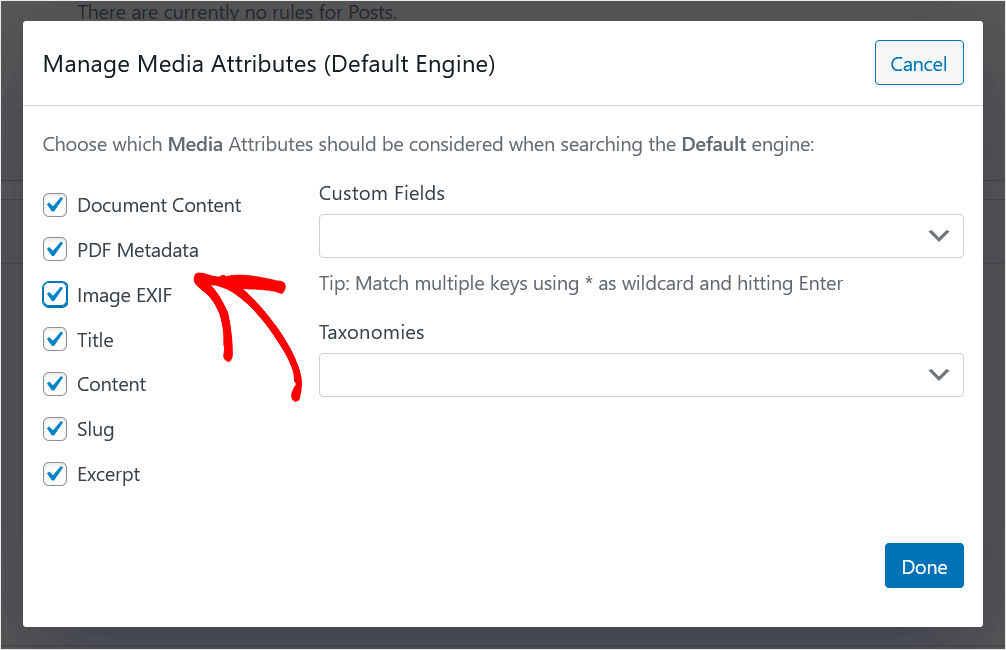 make WordPress index PDF files
