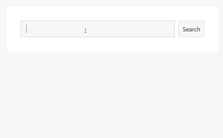 live search results