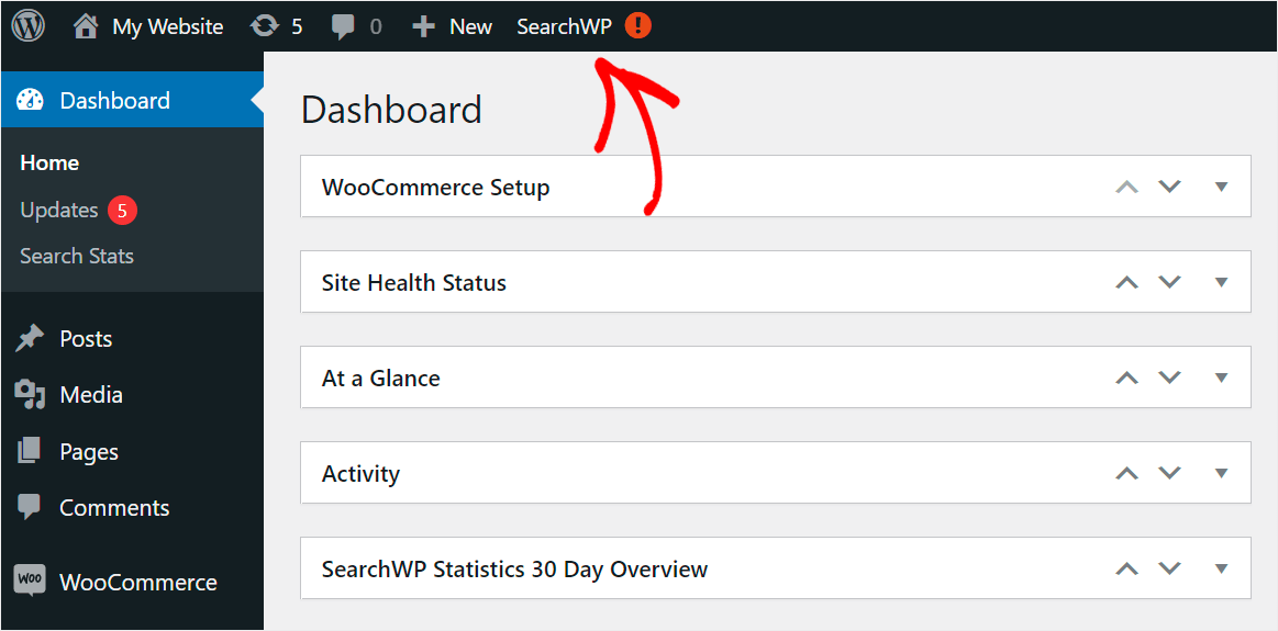go to SearchWP
