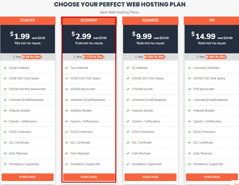 Hostkarle-Hosting-Pläne