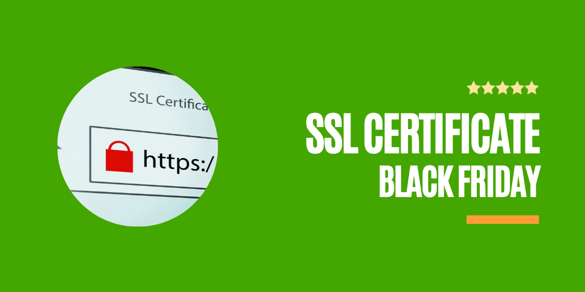 certificato SSL del black friday