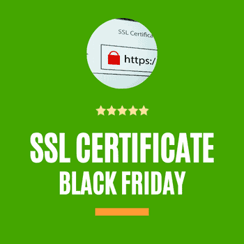 certificato SSL del black friday