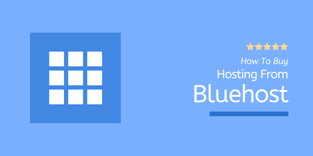 كيفية شراء استضافة Bluehost