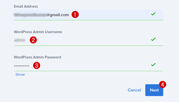 opțiuni avansate de configurare a site-ului web bluehost