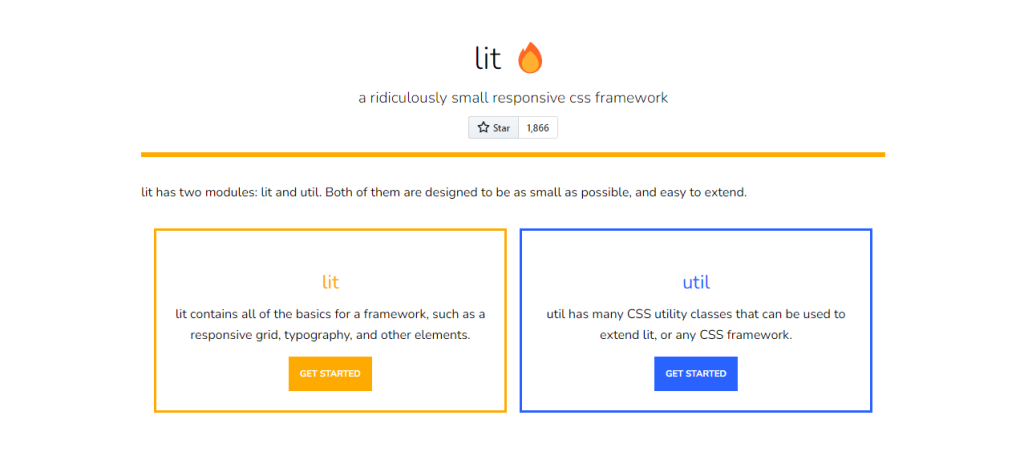 Cadru CSS aprins