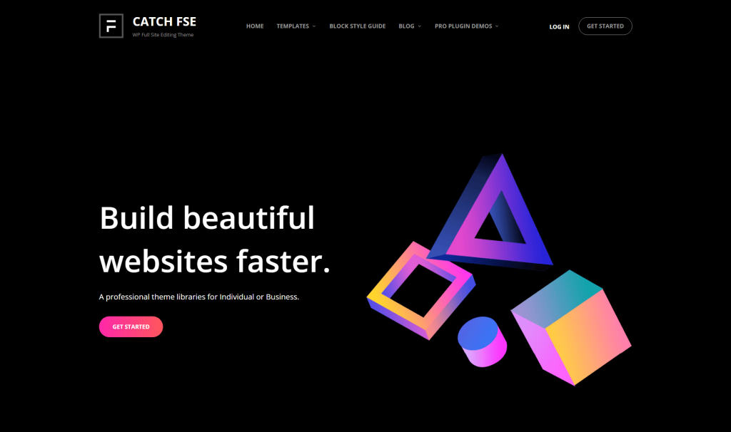 Catch FSE est un thème WordPress d'édition de site complet gratuit