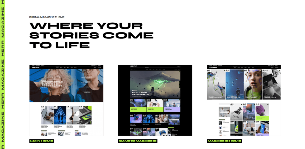 Herr - digitales Tech-Blog-Theme