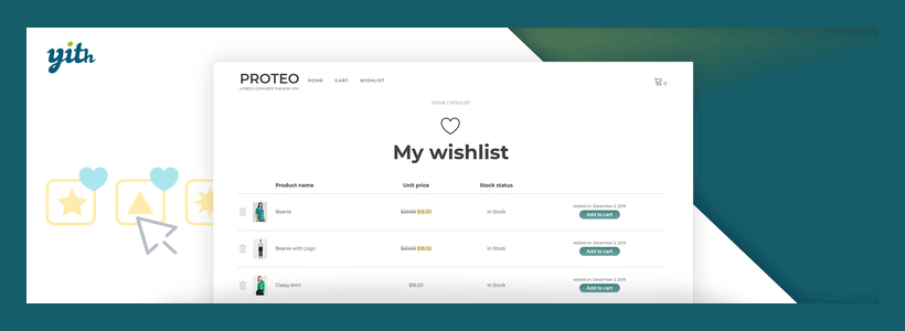 YITH WooCommerce 愿望清单