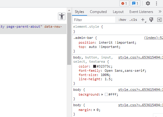 Chrome DevTools でアクセシビリティ ツリーを有効にする
