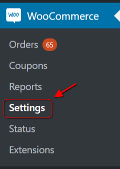 configurações de aulas de envio do woocommerce