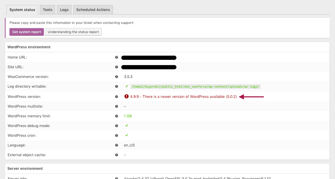 woocommerce_status