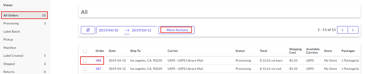 USPS 媒體郵件