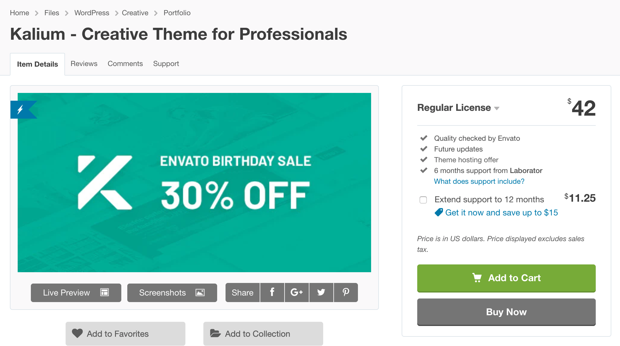 thème kalium pour woocommerce