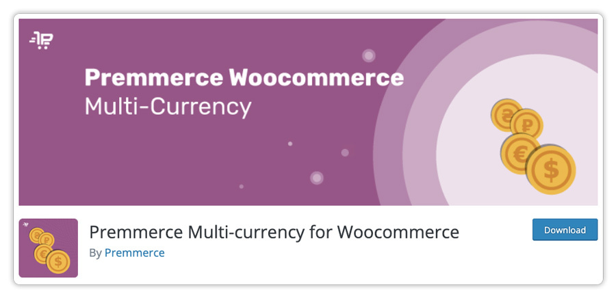 Premmerce หลายสกุลเงินสำหรับ Woocommerce