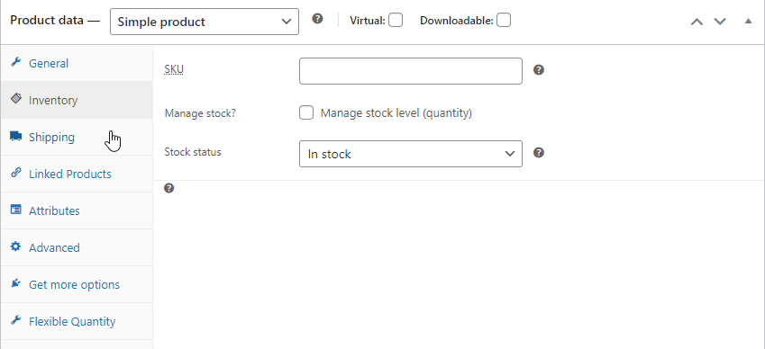 WooCommerce'de ürün stokunu yönetin