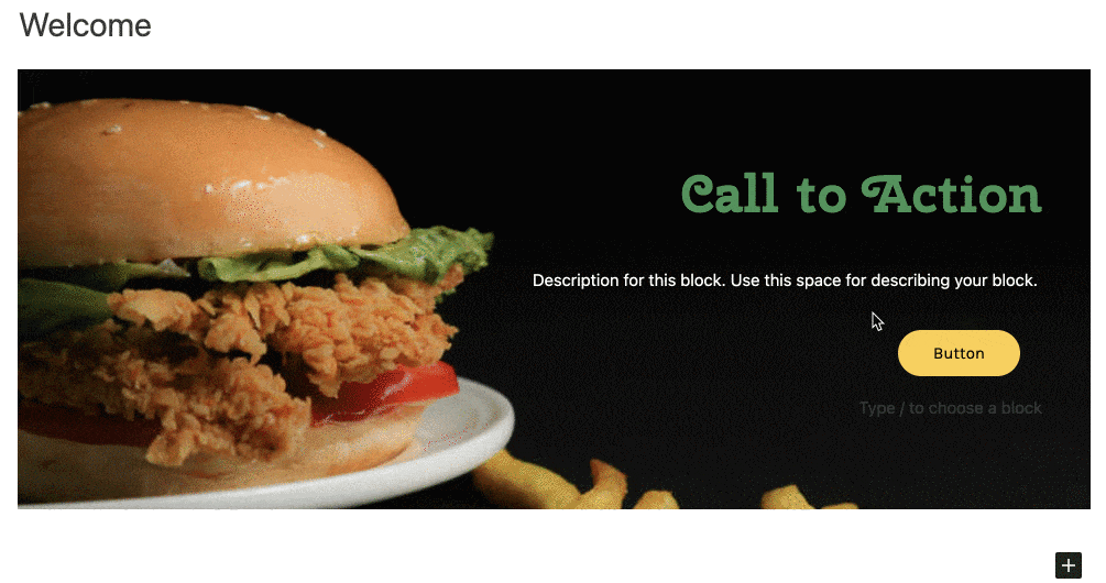 Con Stackable, es posible actuar sobre los márgenes de los elementos de un bloque tirando de un asa.