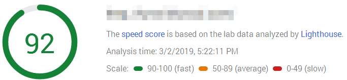 Velocidade de página com WP Rocket não otimizado