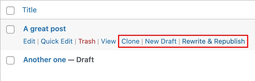 Yoast Duplicate Post te permite duplicar una página o un post en WordPress, de tres maneras diferentes.