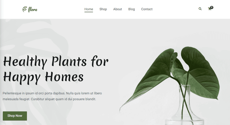 Doğa için Zakra WordPress Teması
