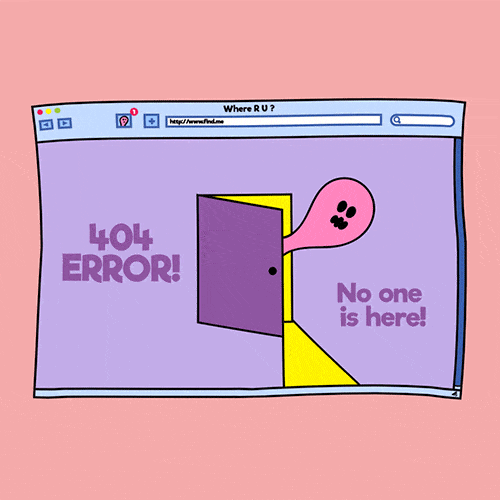 404 hata gif burada kimse yok!