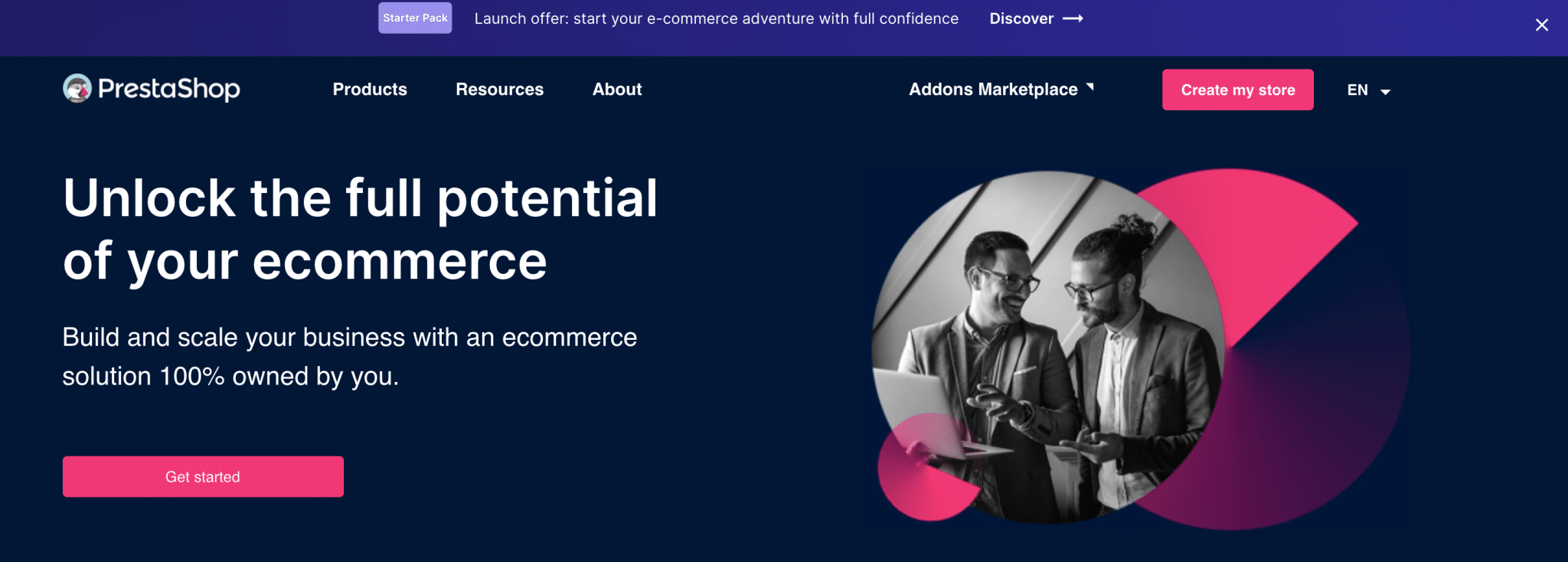 PrestaShopはフランスのeコマースソリューションです。