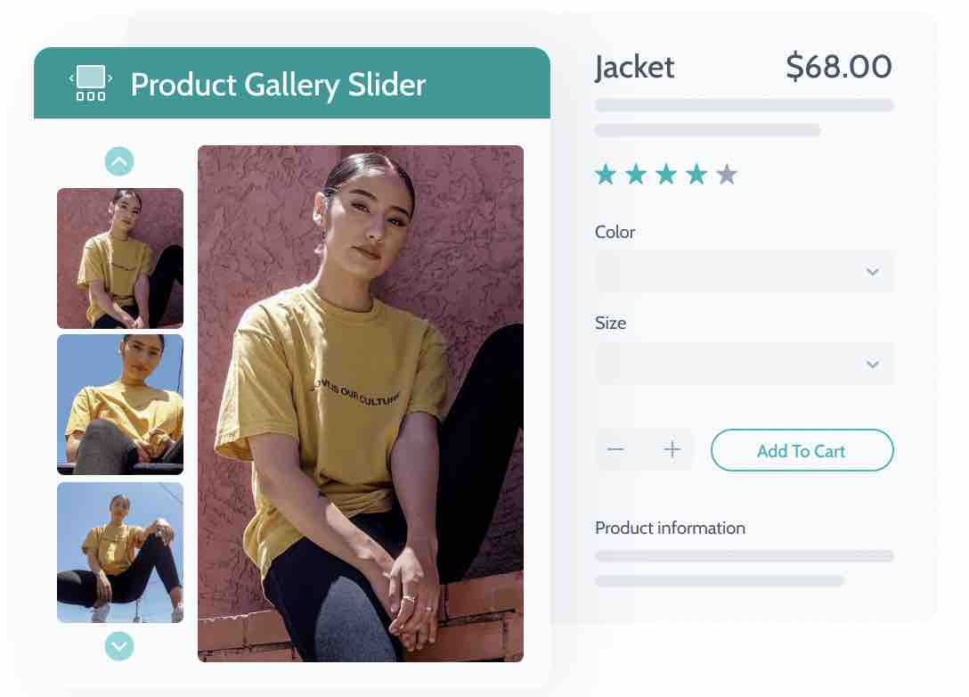 CrocoblockのJetProductGalleryプラグイン。