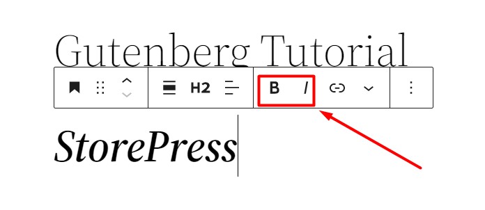 برنامج WordPress Gutenberg التعليمي