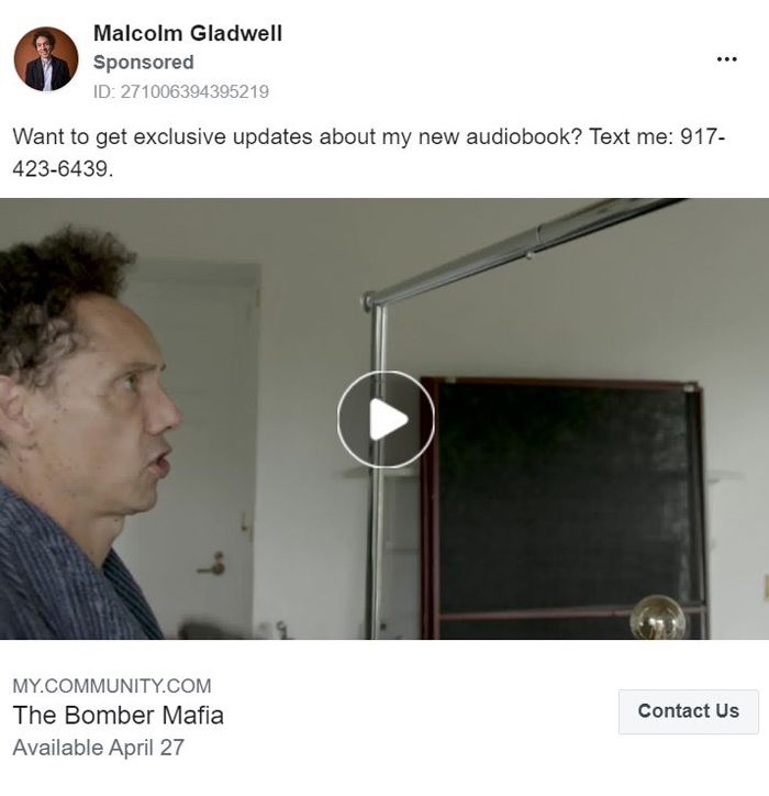 Ein Beitrag von Malcolm Gladwell über sein neues Hörbuch.