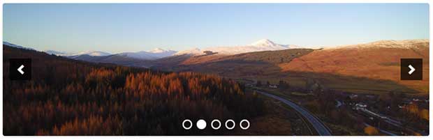 WordPress kaydırıcı örneği